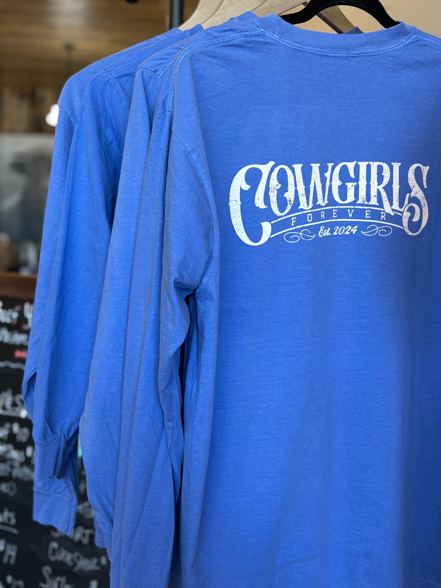 Cowgirls Forever Long Sleeve Crew